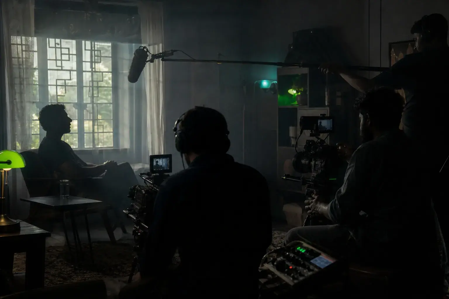 Documentary storytelling in a natural setting