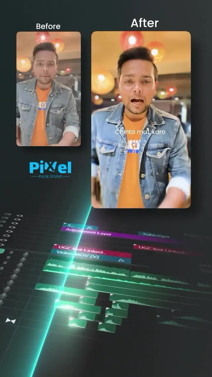 Talking Head Motion Graphics